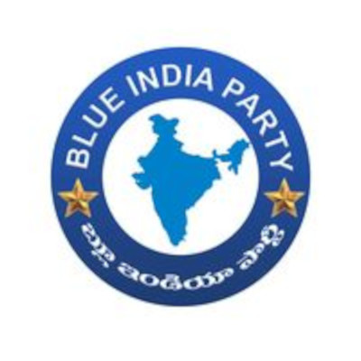 Blue India Party logo